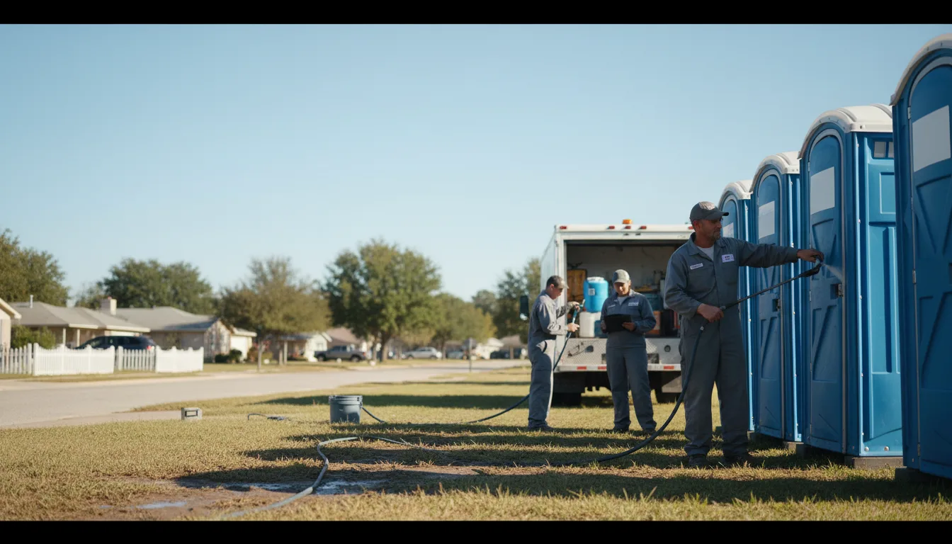 Long-Term Portable Toilet Rental in Apple Creek, OH near me
